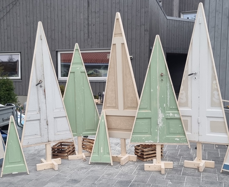 Ombruksprisen Juletrær Diy Dører4