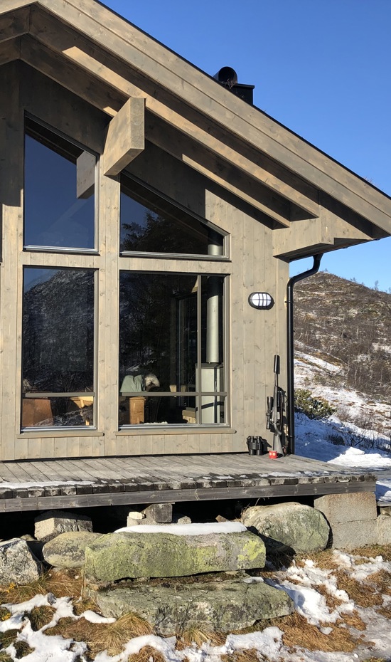 Hytteprisen Utvendig Dobbelfals Tett Beiset