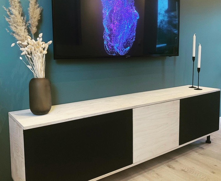Interiørprisen Stue Tvbenk Hjemmesnekret1