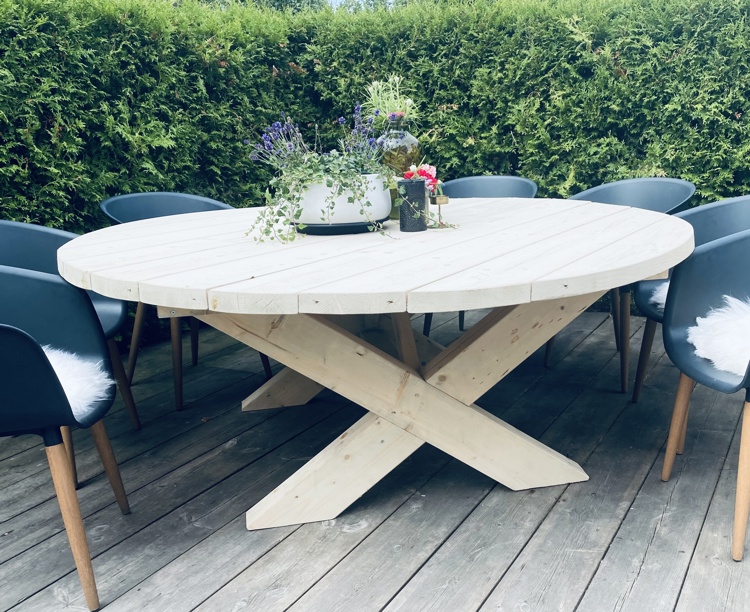 Uteromsprisen Diy Rundt Spisebord Robust1