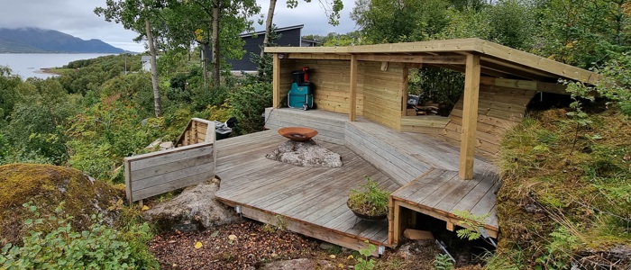 Uteromsprisen Bålplass Naturtomt Platting2