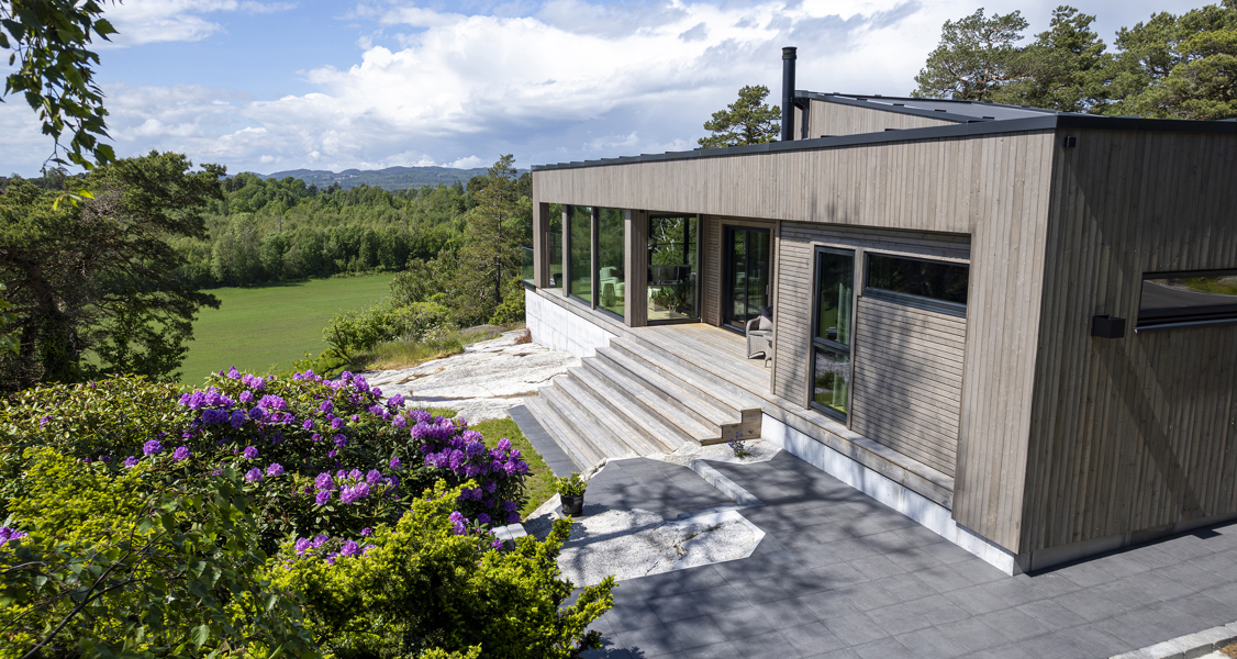 Kledning AEDEL Aedelgrå Varm Dobbelfals Ny Og Tett 8