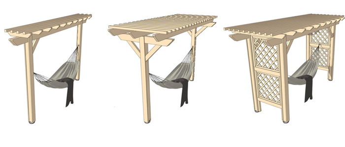 Bygge Liten Pergola Variabler Size Extralarge