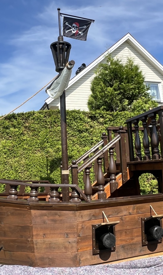 Piratskip Barnas Trepris