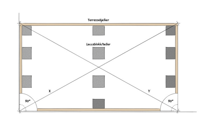 Terrassebjelkelag Opplagt Pa Punktunderstoetting 4 Size Large