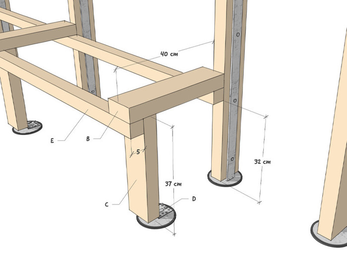 Guide Uterom Nord Levegg Konstruksjon 04 Utstikk Til Sitteplass 2 Size Large
