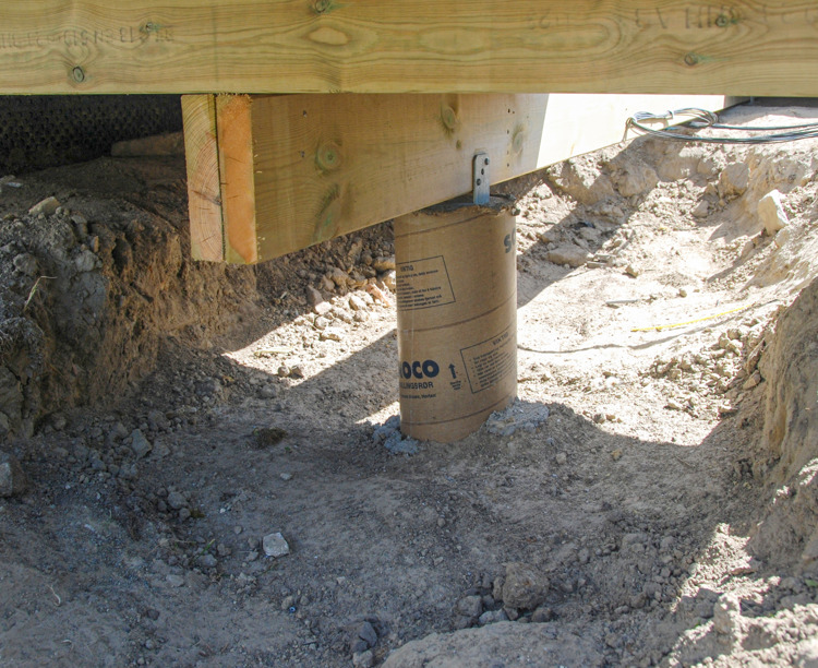 Fundamentering til søyler