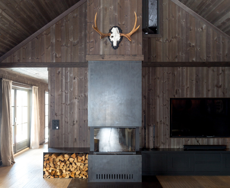 To hytter bygget om til én