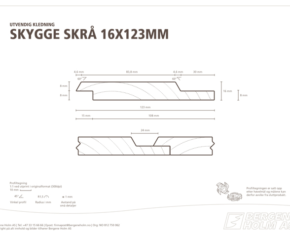 Profilbilde av Kledning Skygge skrå