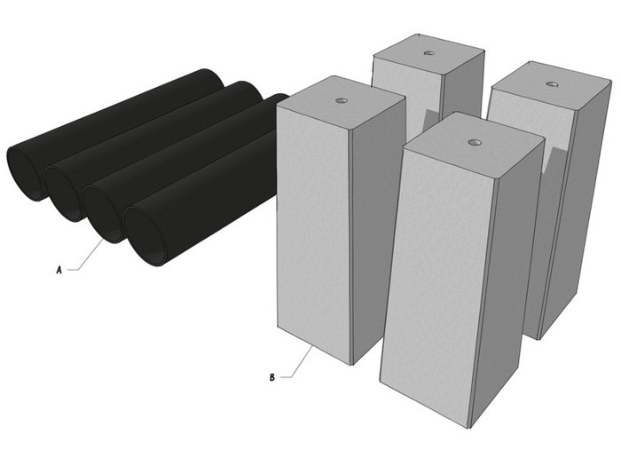 Guide Pergola Hengekoeye Med Fire Stolper 01 Valg Av Fundament Size Large