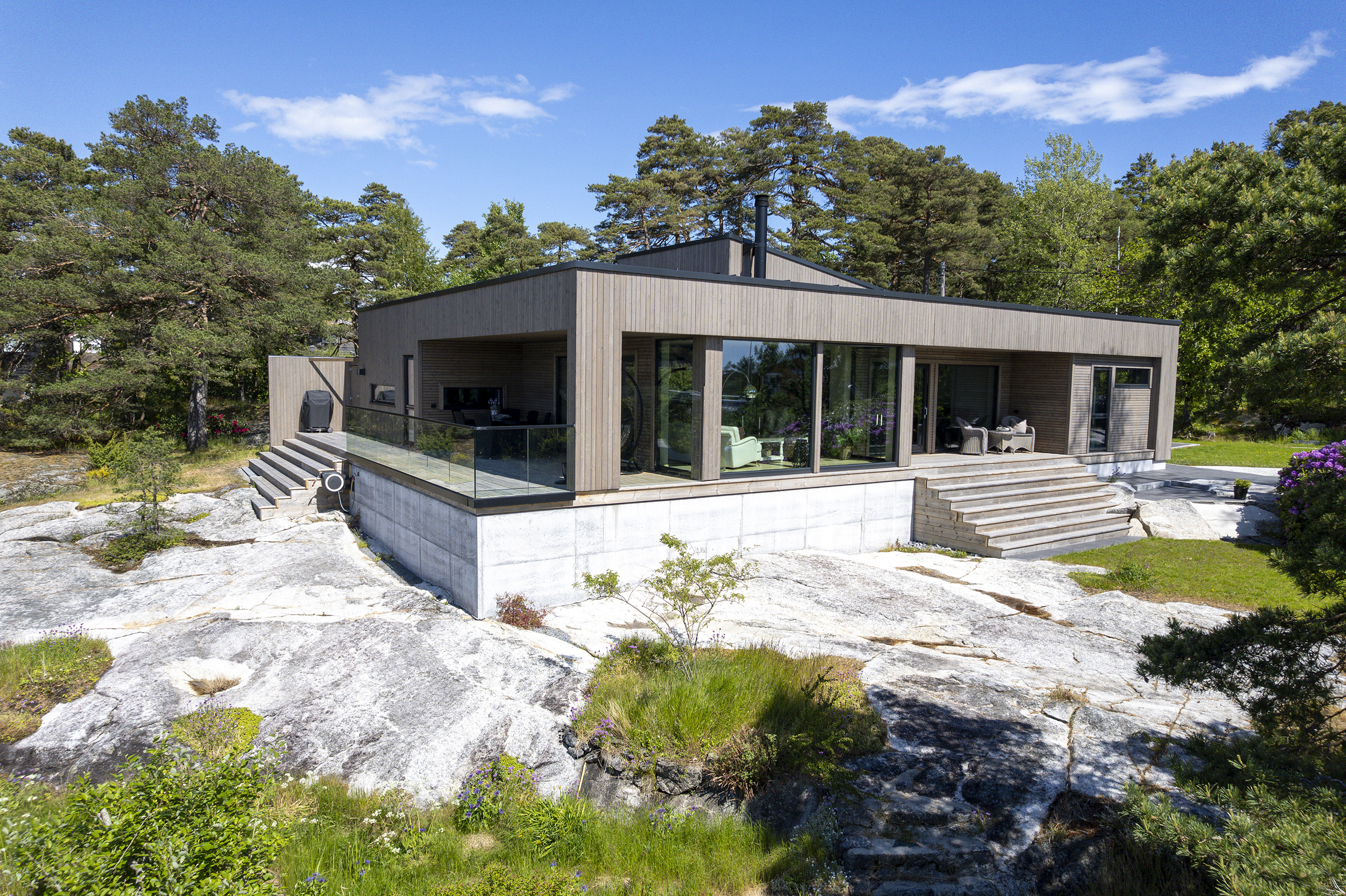 Kledning AEDEL Aedelgrå Varm Dobbelfals Ny Og Tett 9