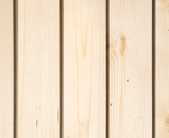 Panelbilde av Kledning Dobbelfals rett