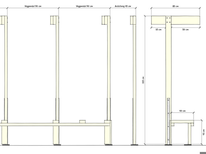Guide Uterom Nord Levegg Konstruksjon 00 Modul Og Maal Iso 3 Size Large