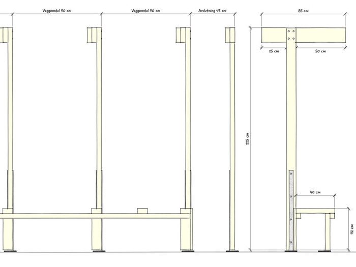 Guide Uterom Nord Levegg Konstruksjon 00 Modul Og Maal Iso 3 Size Large