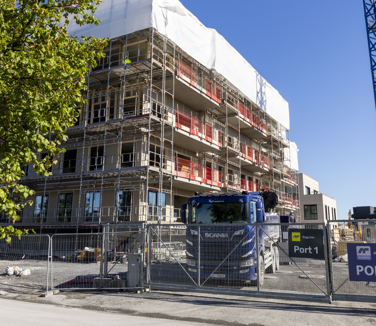 Kledning Byggeplass Storøykilen OBOS Fornebu 2025 09 0071