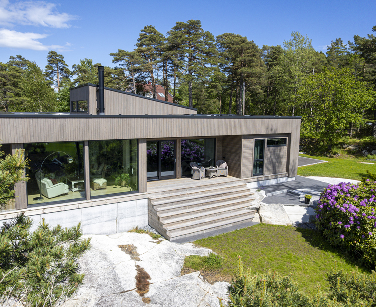 Kledning AEDEL Aedelgrå Varm Dobbelfals Ny Og Tett 2