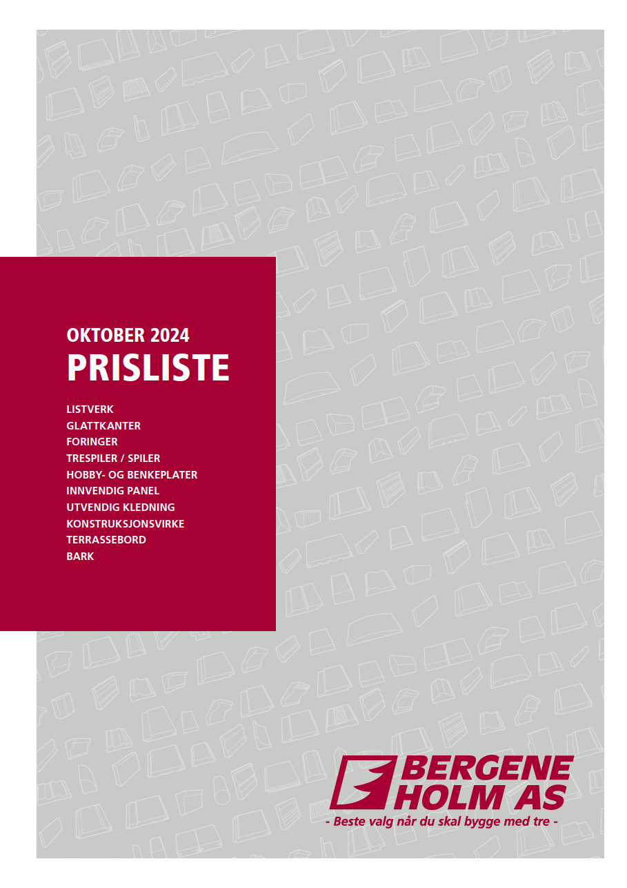 Prisliste 2024 | Oktober