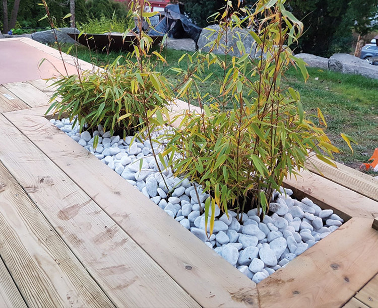 Innfelt Blomsterkasse I Terrassen