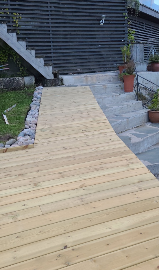 Terrasse Og Stentrapp