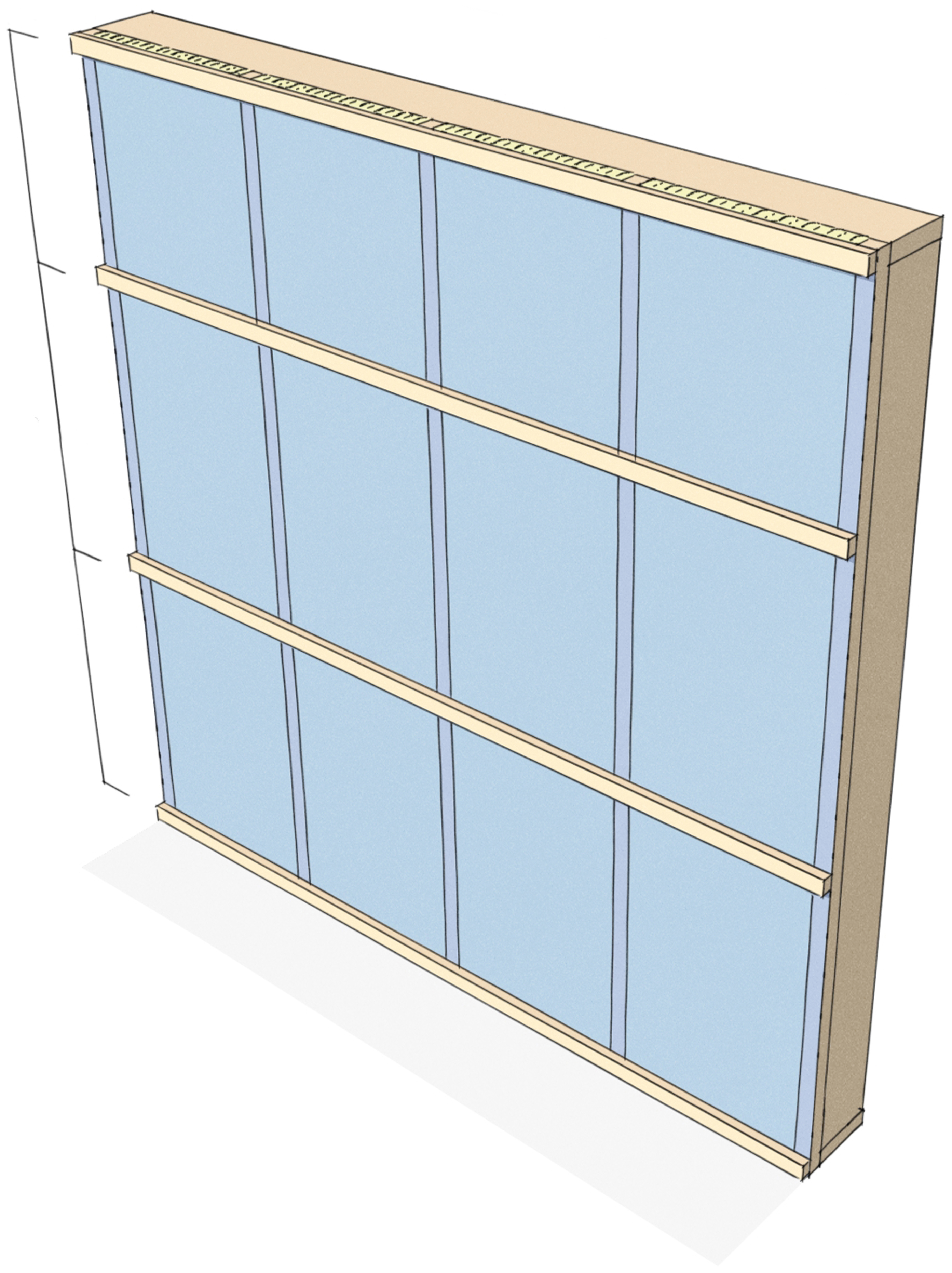 Guide Panel Stående Panel Vegg Lekting Av Vegg