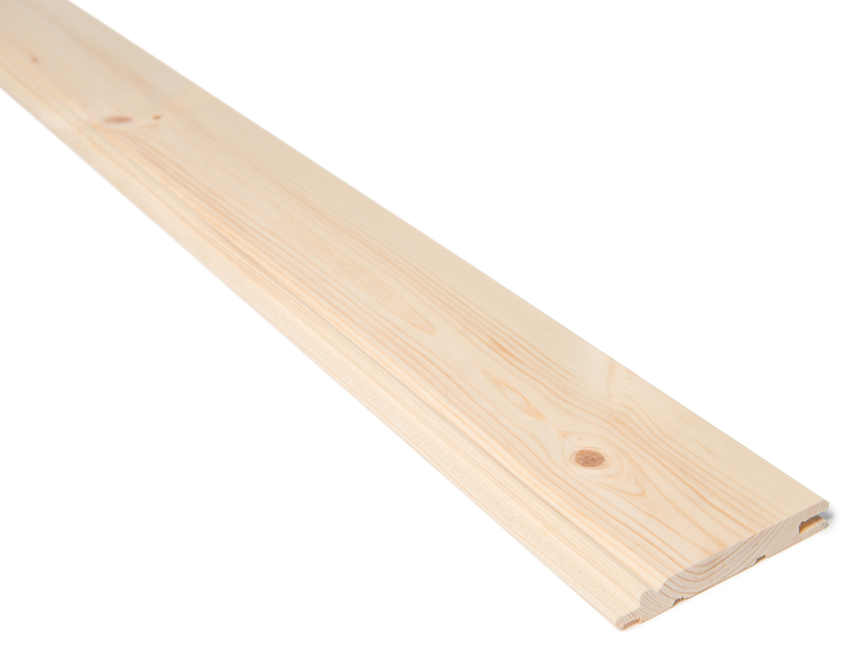 Perlestaff panel - 14 x 95 - Ubehandlet