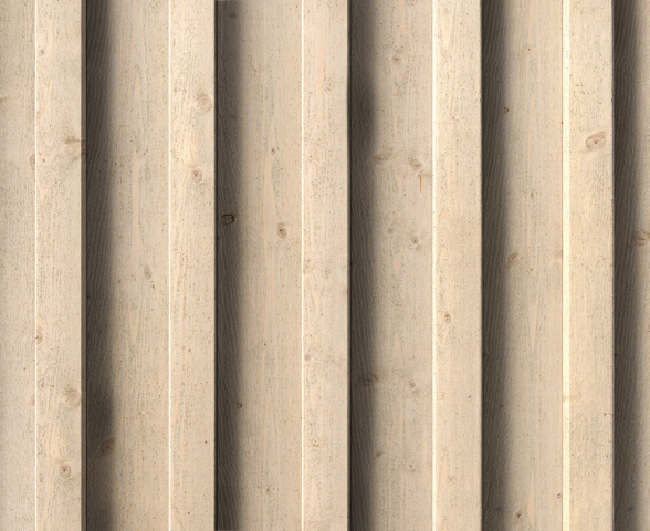 Panelbilde av ÆDEL Kledning Dobbelfals spile