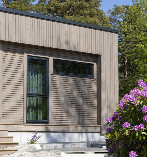 Kledning AEDEL Aedelgrå Varm Dobbelfals Ny Og Tett 26