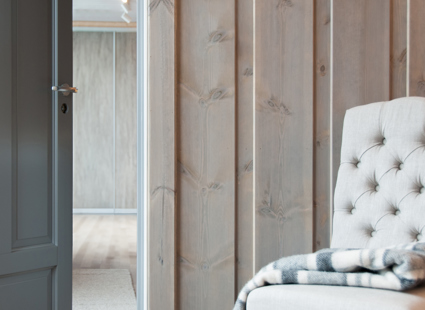 Miljø Panel Skogen Beiset Steingrå